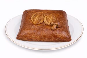 Пирог с капустой и грибами