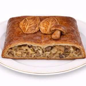 Пирог с капустой и грибами