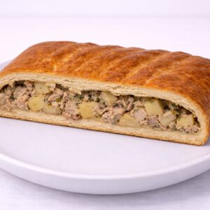 Пирог с тунцом и картофелем