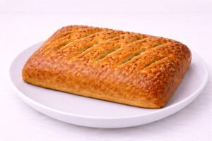 Пирог с курицей и грибами