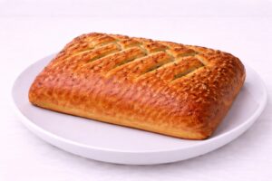 Пирог с картофелем и шпинатом